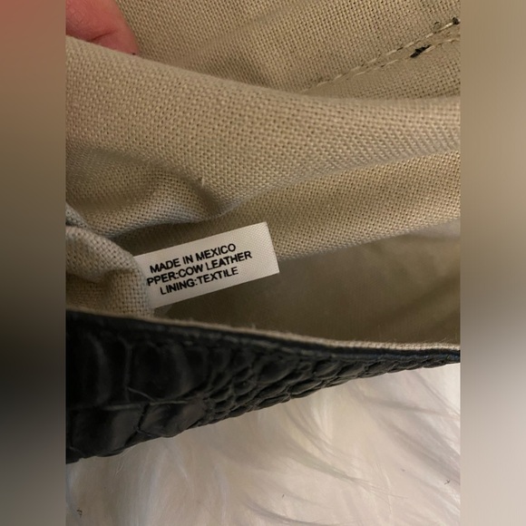 NWT Gypsy Upcycled Fringe Leather & Louis Vuitton Canvas Crossbody Bag - Picture 8 of 11